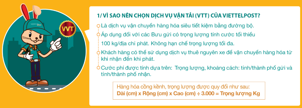 BẢNG GIÁ CHUYỂN PHÁT NHANH VIETTEL POST - DỊCH VỤ CHUYỂN PHÁT VẬN TẢI