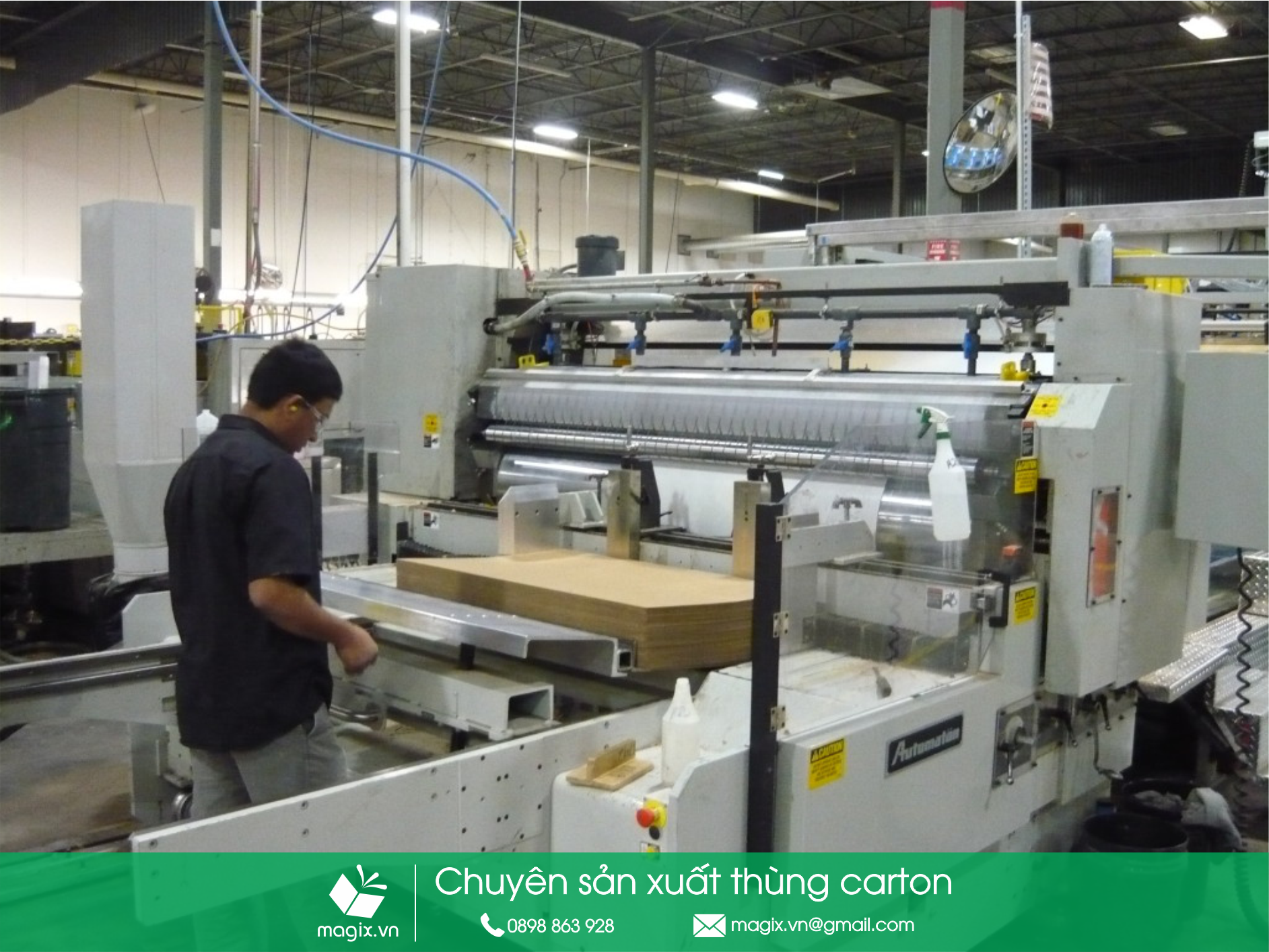 Sản xuất Bao bì thùng Carton tại Long An
