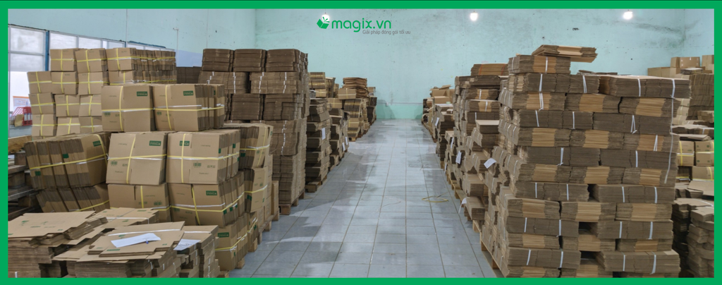MAGIX CUNG CẤP THÙNG HỘP CARTON CHUYỂN PHÁT NHANH HÀNG ONLINE