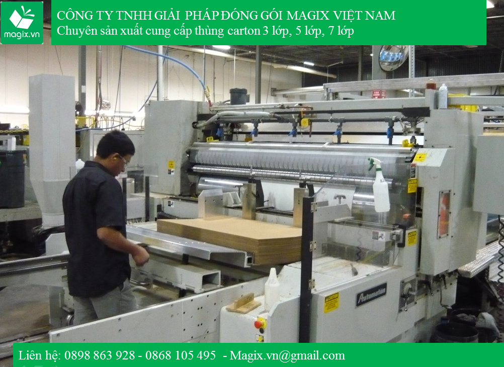 Sản xuất thùng carton với số lượng ít giá gốc chỉ từ 150 thùng