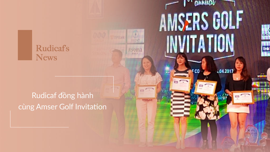 Rudicaf đồng hành cùng Amser Golf Invitation