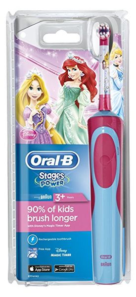 Bàn chải điện cho bé ORAL-B BRAUN staget power Disney hình công chúa