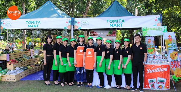 Tomita Mart đồng hành cùng ngày hội xanh Green Fest – Thực phẩm xanh, sống trong lành tại Ecopark