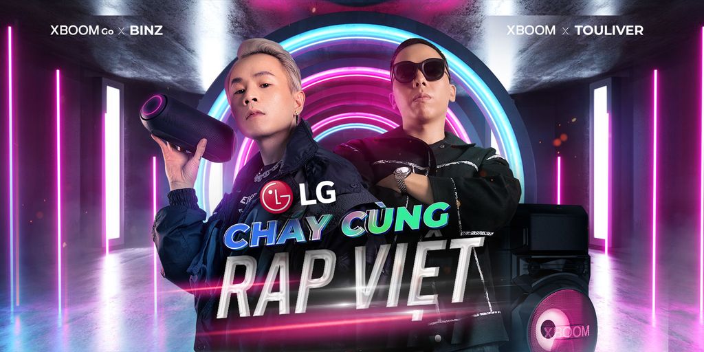 LG cùng Binz và Touliver đồng hành với 