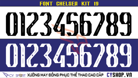 PHÔNG SỐ CHELSEA 2019 ĐẸP