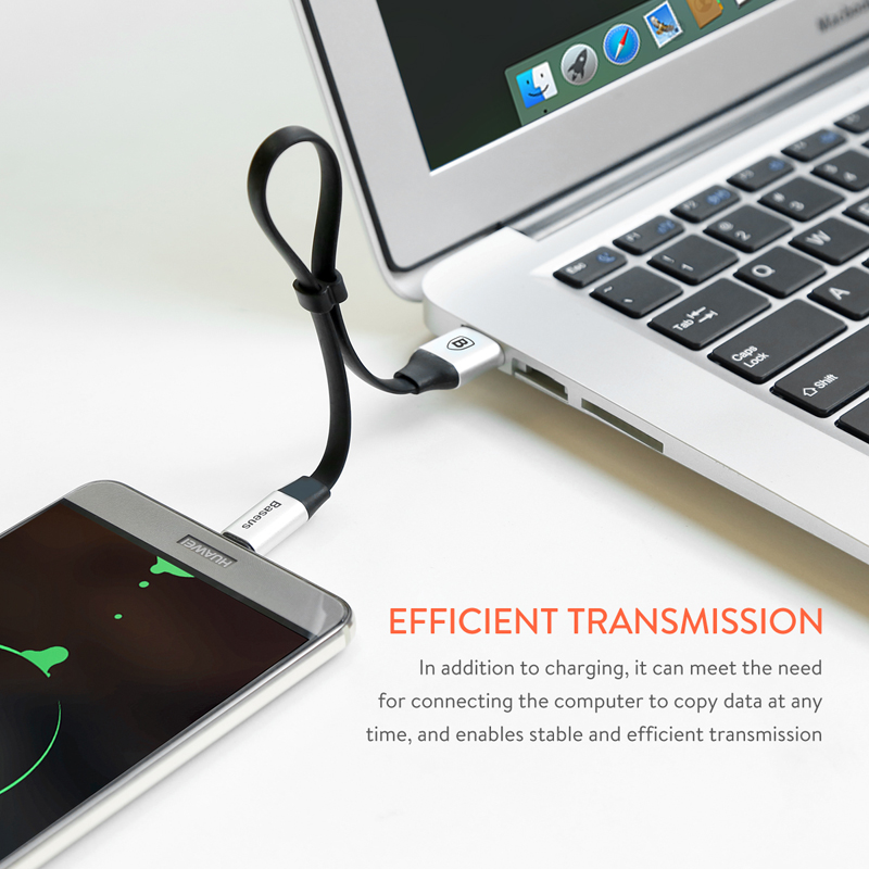 Trên tay cáp kết nối USB Type-C của Baseus, Thiết Kế Tiện Lợi kèm Sạc nhanh