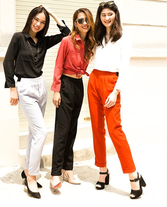 Quần Nữ loại nào mặc vào nhìn cao cao chút?!