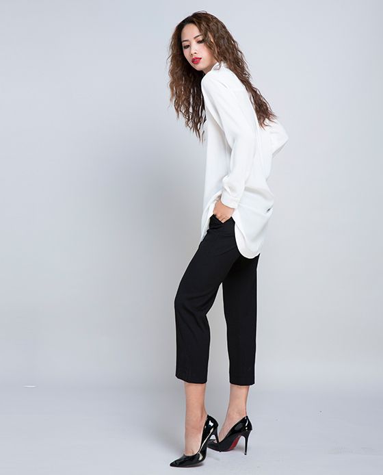 Áo sơmi rộng oversized: mặc là đẹp!