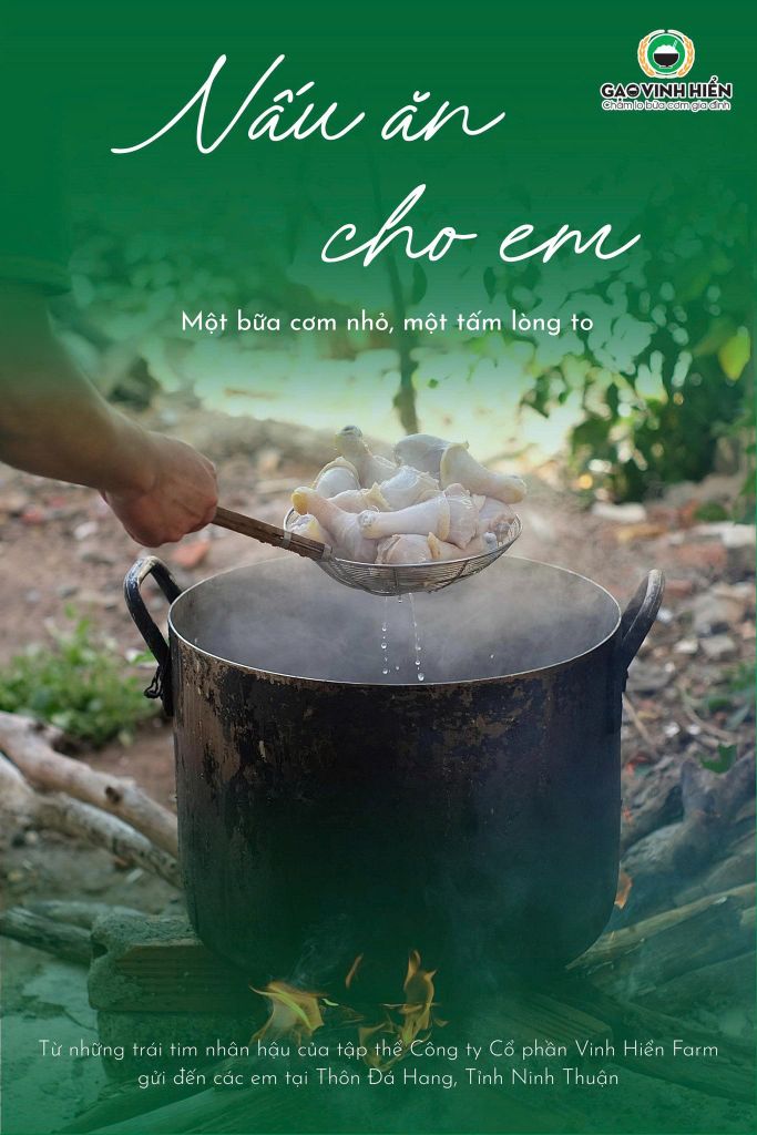Cùng Gạo Vinh Hiển nấu ăn cho em - Một bữa ăn nhỏ, một tấm lòng to