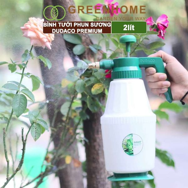 Bình tưới cây, 2 lít, Dudaco premium, 2 chế độ, nhựa cao cấp, tinh tế, màu sắc hiện đại, thẩm mỹ cao |Greenhome