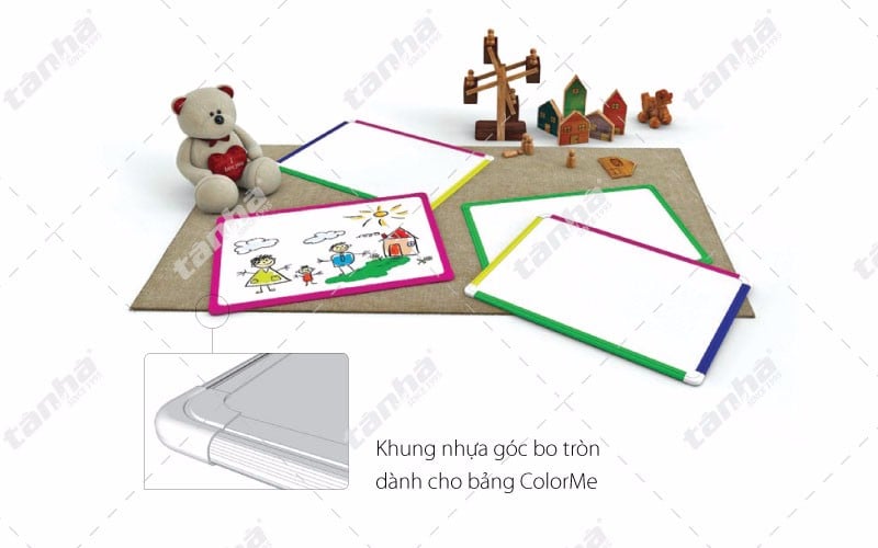 bảng color để trên bàn