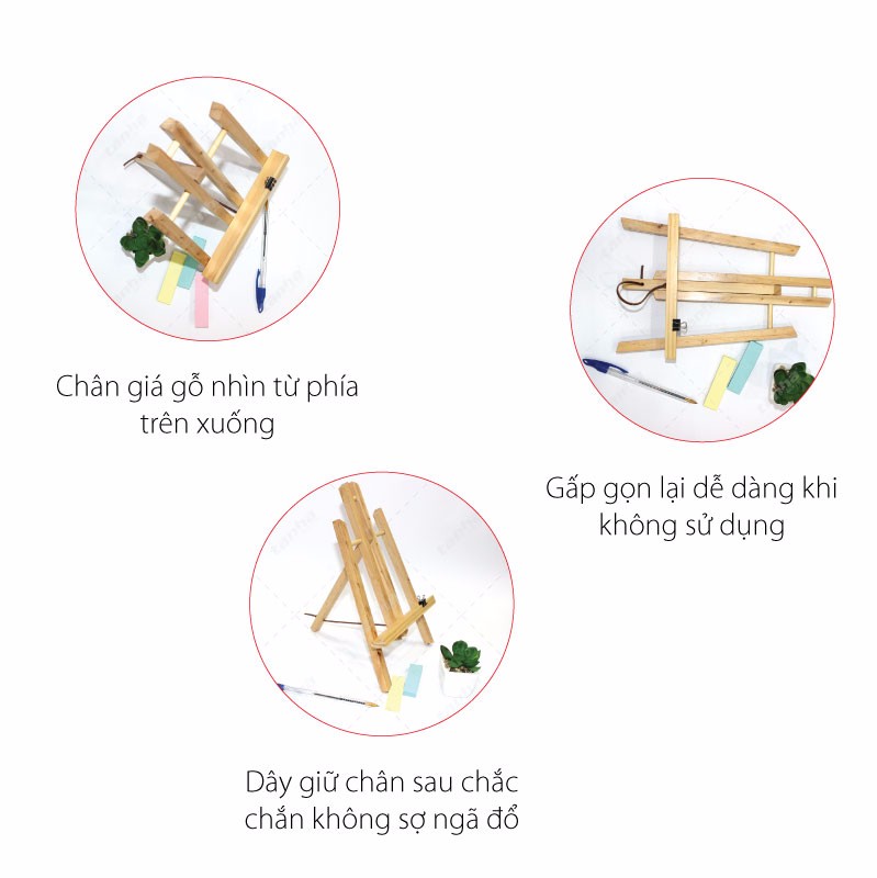 chân giá gỗ tiện dụng