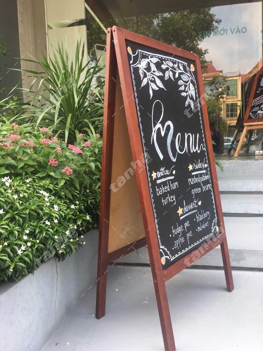 Bảng menu chân đứng Romana