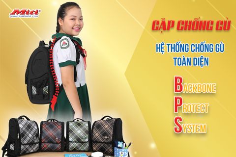 Hệ thống chống Gù toàn diện BPS trên sản phẩm Cặp chống gù Miti