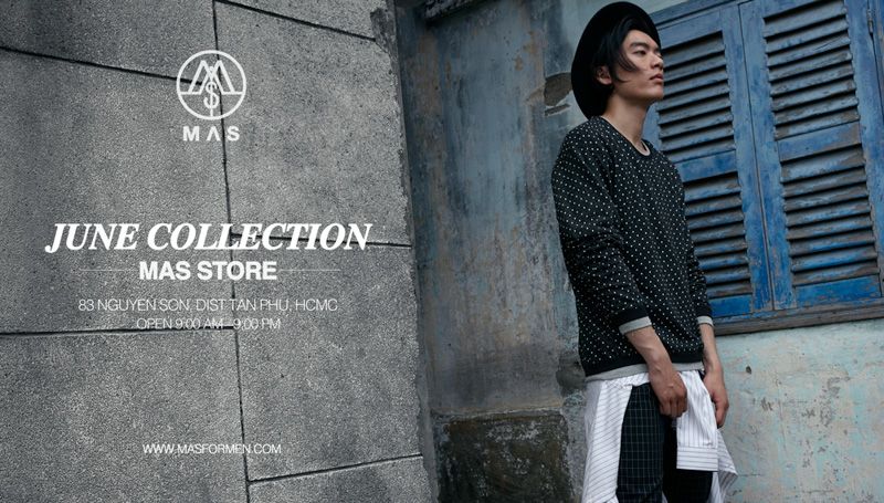 Brian Trần năng động và cá tính cùng MAS June Collection