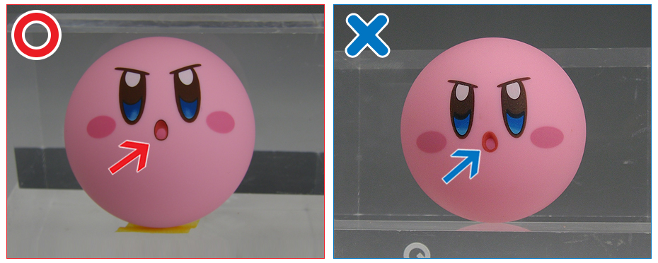 Phân biệt hàng real và fake: Nendoroid Kirby