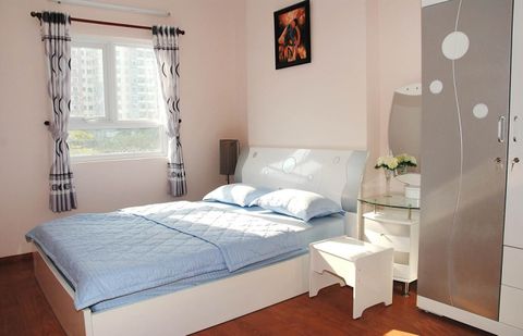 Phòng ngủ nhỏ hẹp và cách chọn chăn ga gối phù hợp