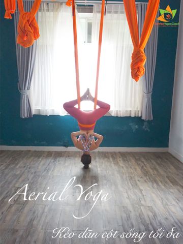 Aerial Yoga - kéo dãn cột sống tối đa
