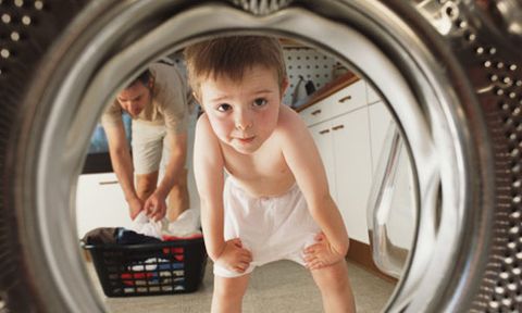 máy giặt bẩn có thể chứa vi khuẩn gây bệnh