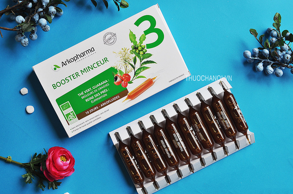 Thải độc giảm cân 3 tác động Arkopharma Arkofluide Programme minceur Triple Act