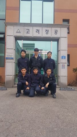 Nhân viên Goryovina được đào tạo và làm việc tại Hàn Quốc