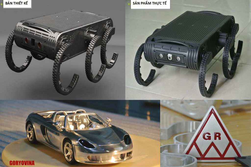 GIA CÔNG CNC - Công nghệ hiện đại trong ngành tạo mẫu nhanh