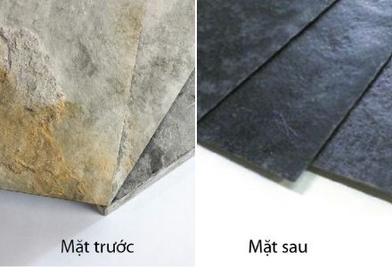 Mặt trước và mặt sau của đá mỏng Art Stone - Slim Cover