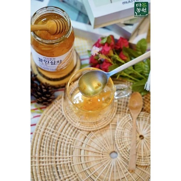 Nhân sâm lát ngâm mật ong Honey Ginseng Tea Danongwon 580g