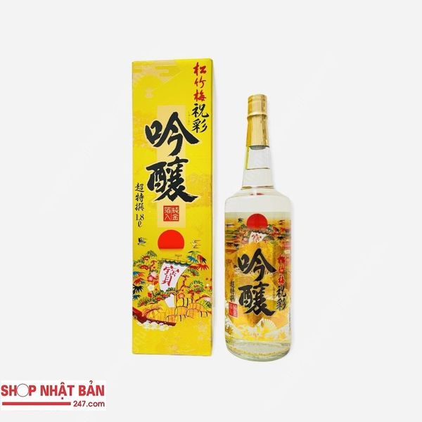 Rượu Sake vảy vàng Takara Shozu 1.8L