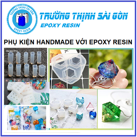 Khuôn Silicone - Phụ kiện handmade Resin