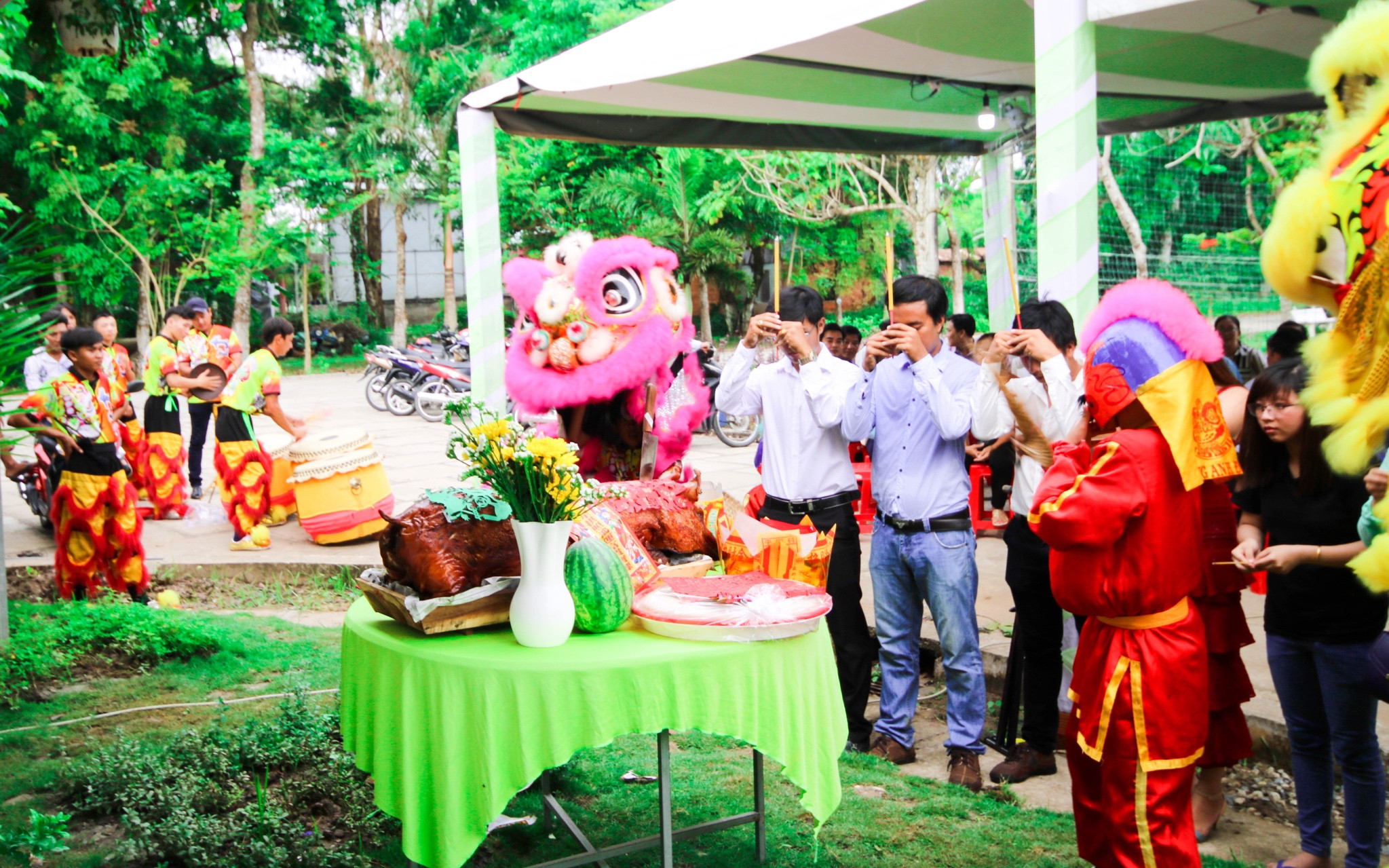 Chào mừng ngày khai trương của Vườn Rau Sóc Trăng