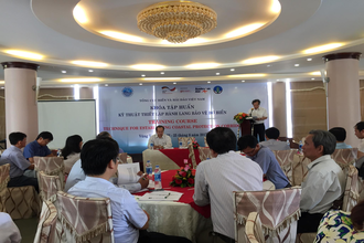 Tập huấn về kỹ thuật thiết lập hành lang bảo vệ bờ biển các tỉnh, thành phố trực thuộc trung ương có biển,