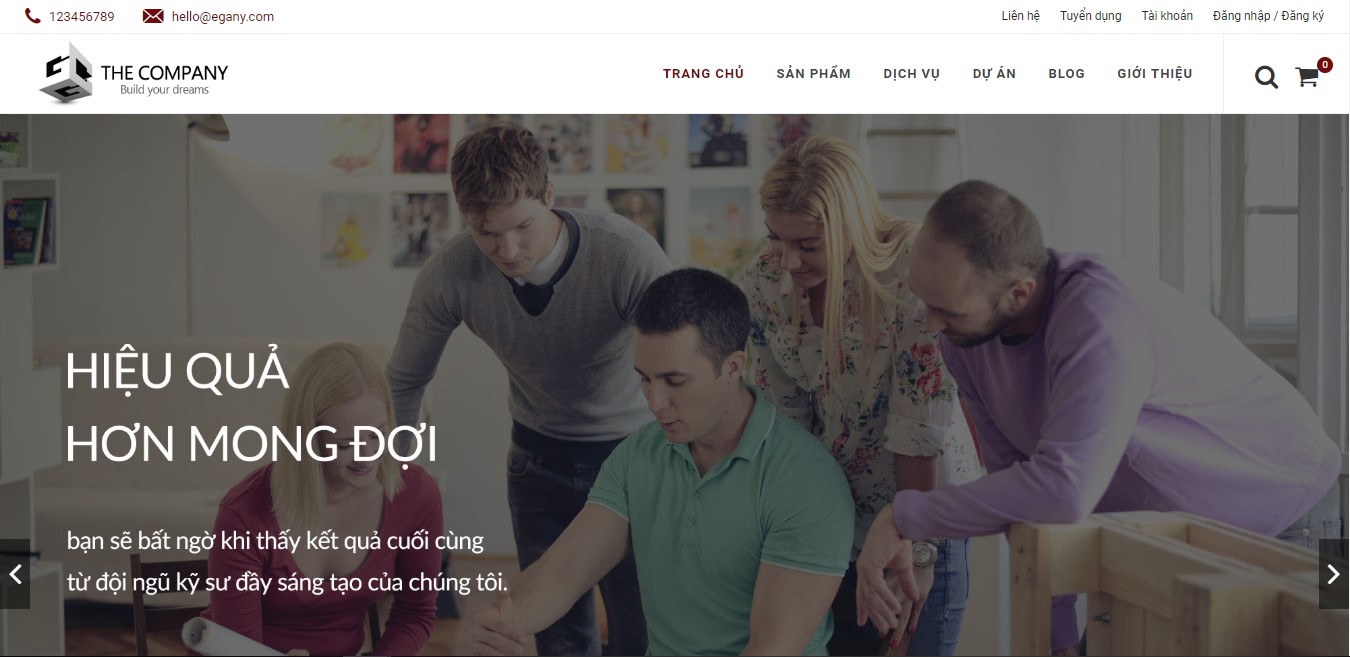 Hướng dẫn cài đặt EGA The Company