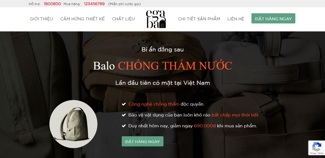 Hướng dẫn cài đặt EGA Landing Page