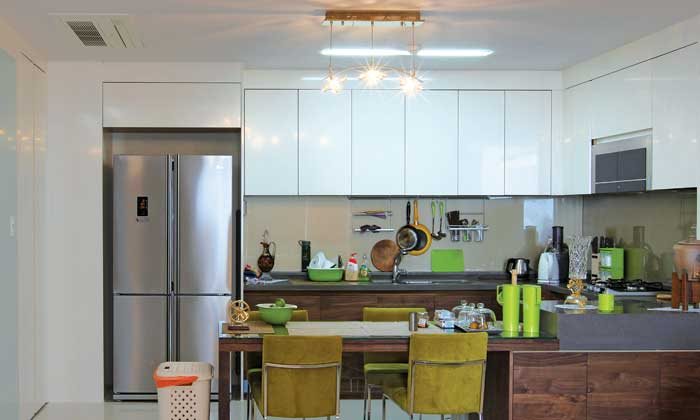 Mẹo tiết kiệm không gian phòng bếp