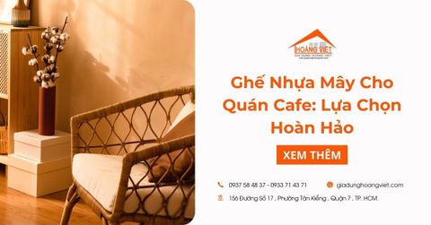 Ghế Nhựa Mây Cho Quán Cafe: Lựa Chọn Hoàn Hảo