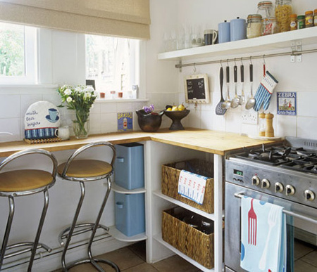 5 mẹo sắp xếp đồ dùng nhà bếp gọn gàng