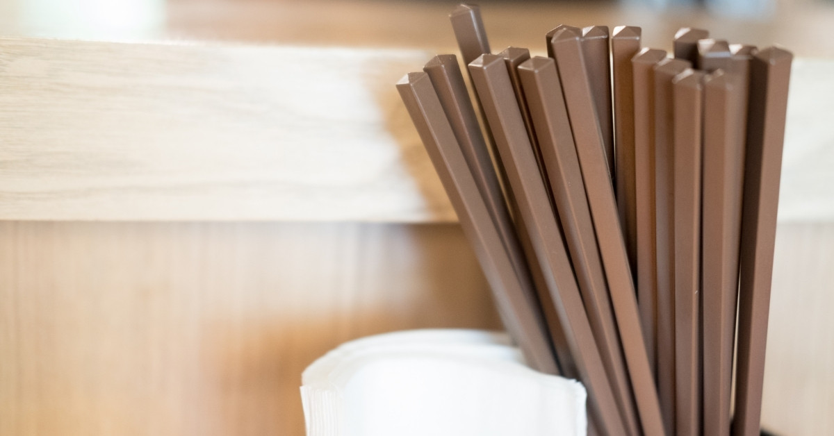 Hình ảnh đũa nhựa melamine