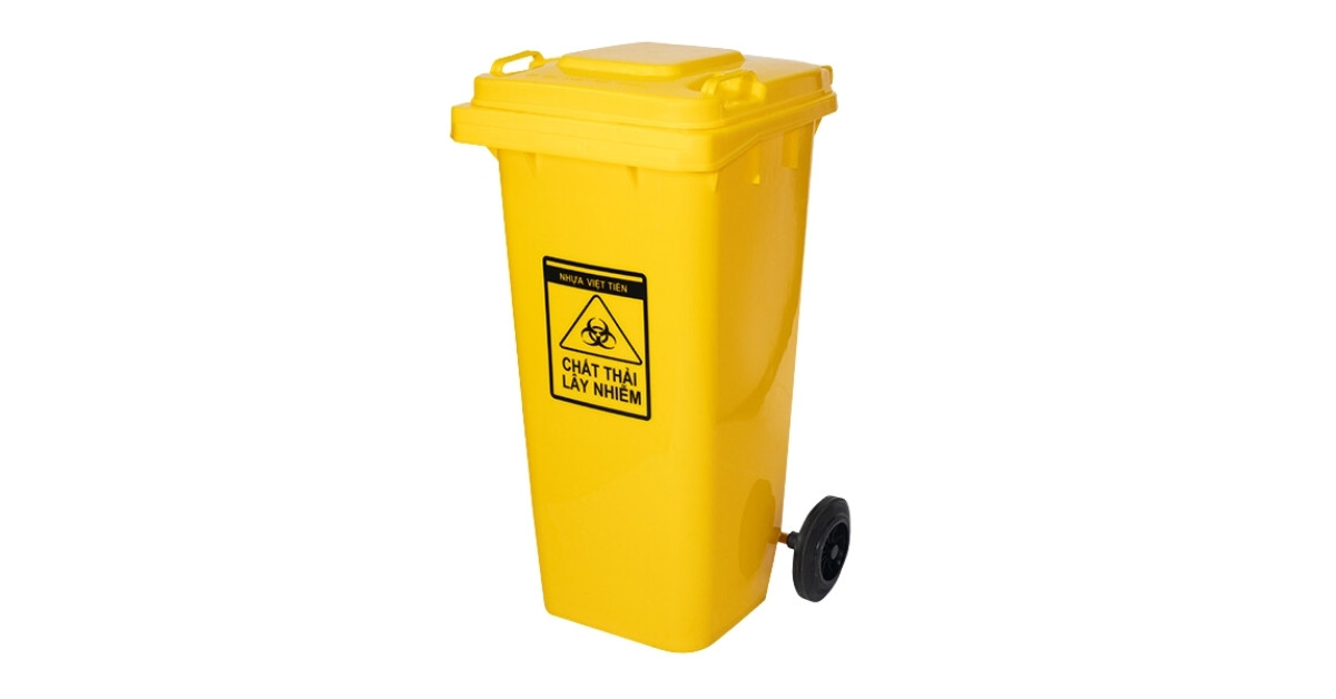 Thùng rác y tế cần lựa chọn và sử dụng cẩn thận