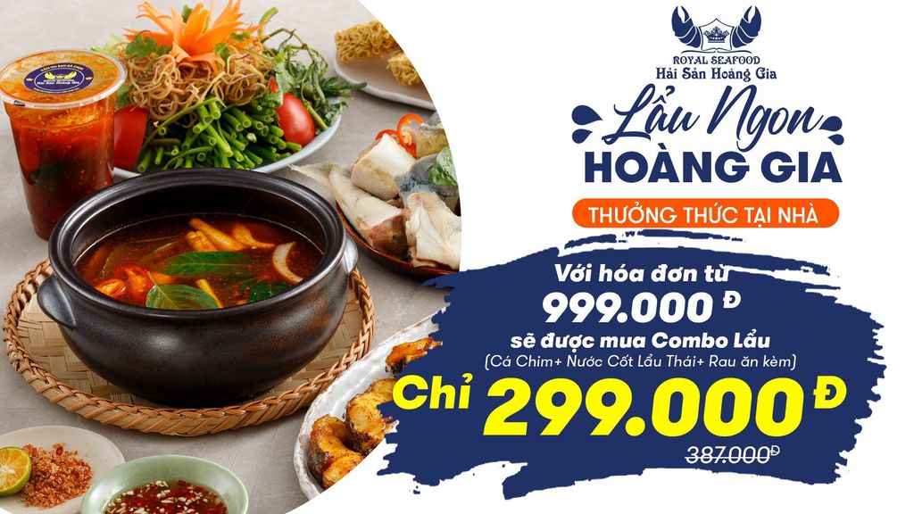 ♨LẨU NGON HOÀNG GIA - THƯỞNG THỨC TẠI NHÀ