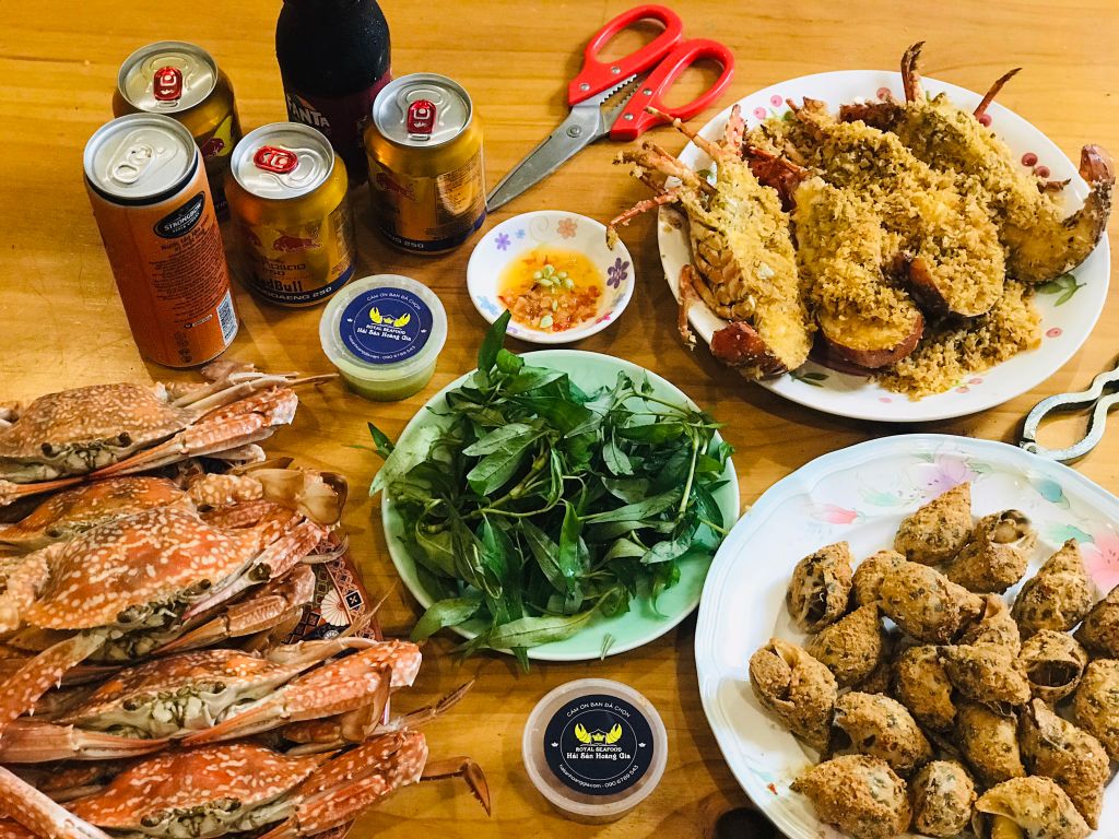 chế biến hải sản hải sản hoàng gia