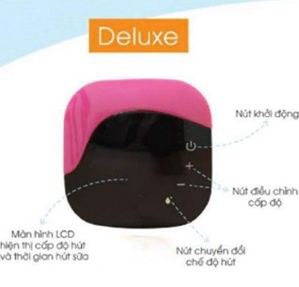 màn hình LCD của máy hút sữa Rozabi deluxe