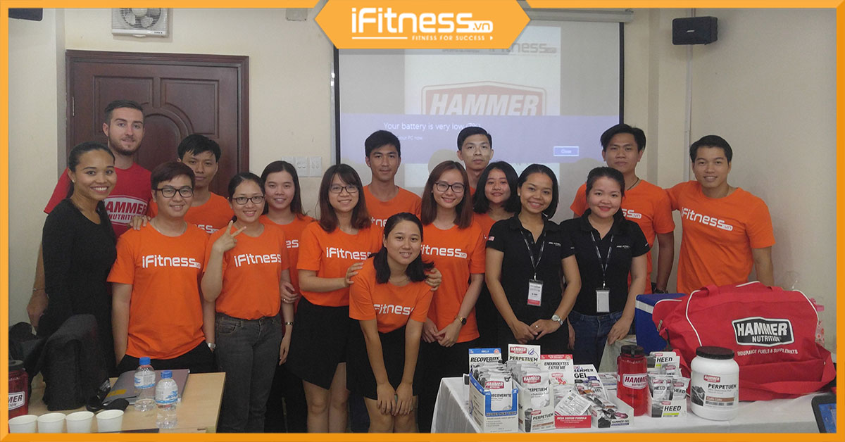 iFitness và buổi training cùng các chuyên gia dinh dưỡng Hammer