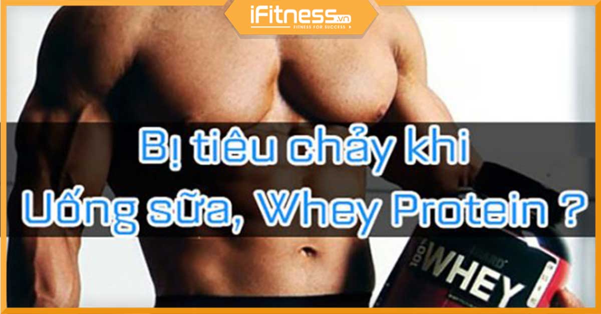 Uống Whey Protein bị tiêu chảy - Nguyên nhân và cách khắc phục