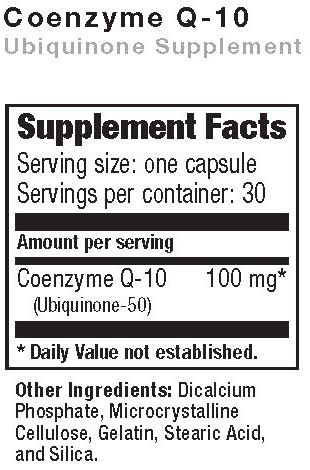 Coenzyme Q10 Facts
