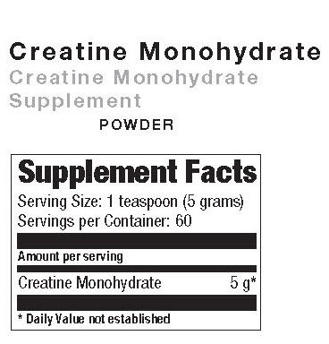 creatine monohydrate powder