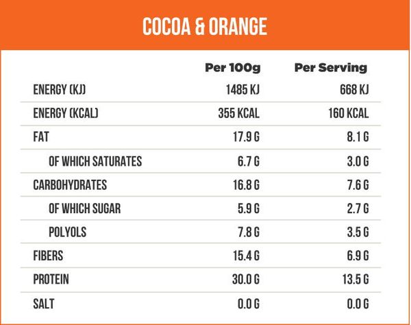Protein Bar CoCoa & Orange