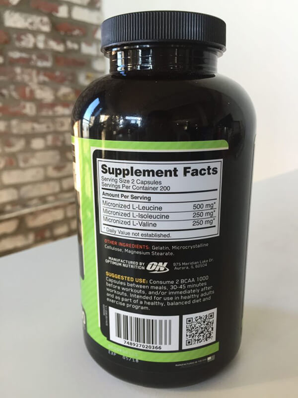 review on bcaa
