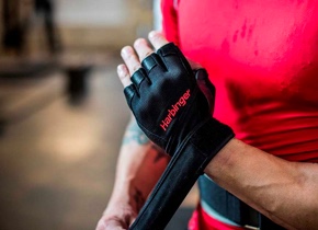 Harbinger Training Grip Wristwrap Increased wrist stability