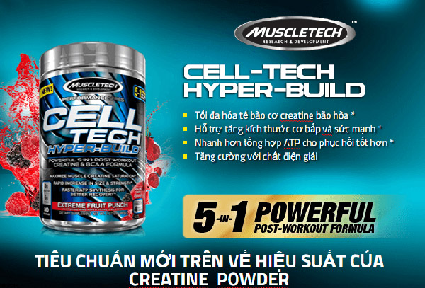  MuscleTech Cell Tech Hyper-Build 482g